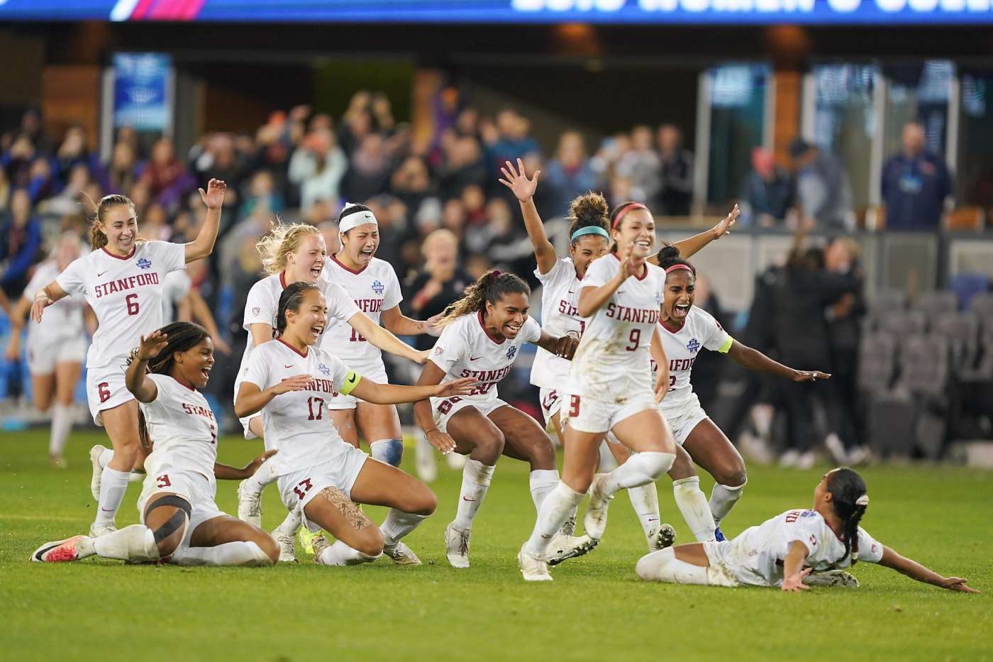 Stanford Campeón de NCAA Fútbol Femenino